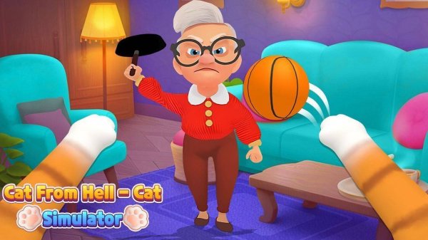 Playful Cat Home Explorer