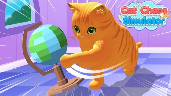 Cheerful Cat Adventure Game