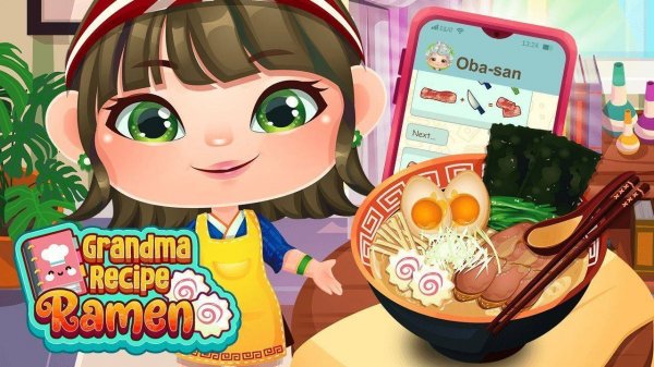 Grandma's Recipe Ramen: Cooking Game