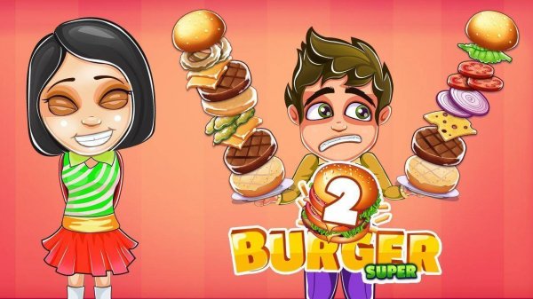 Super Burger 2: Fast Food Frenzy Game