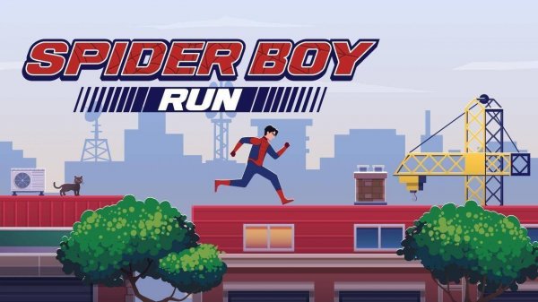 Spider Boy Run: Parkour Adventure Game