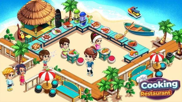 Cooking Restaurant Kitchen: Time Management Game