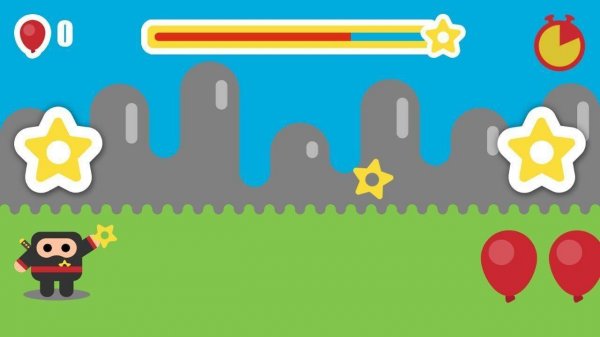 Ninja Star - Balloon Pop Game