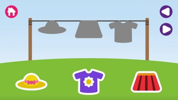 Drag and Drop Clothing: Kids Learning Game