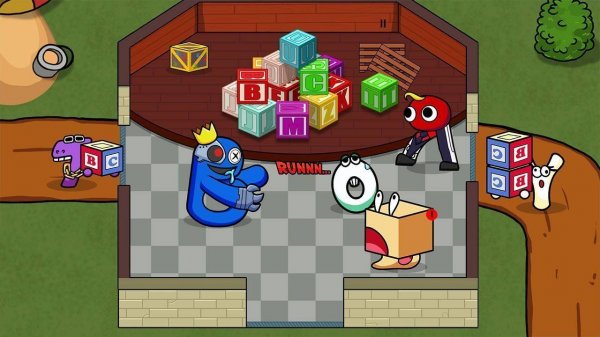 Rainbow But It's Alphabet Lore: Classroom Escape Game