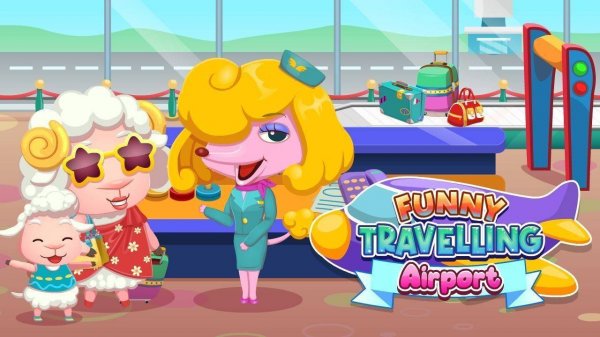 Airport Puzzle Travel Game