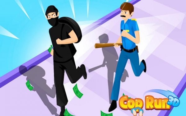 Cop Run 3D Online Game - Police Chase Parkour