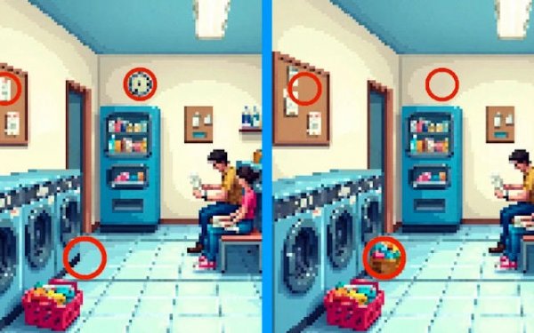 Pixel Differences: Spot The Difference Puzzle Game Online