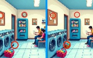 Pixel Spot the Difference