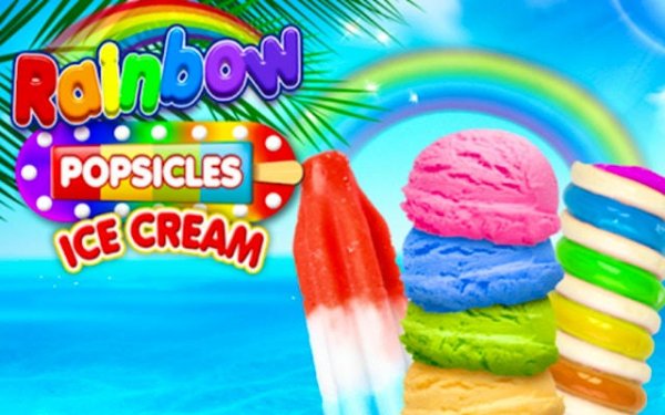 Rainbow Ice Cream And Popsicles Maker Online Game